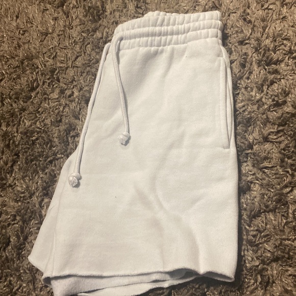 Tna cozy af baby blue mid thigh sweatshorts - Picture 4 of 4